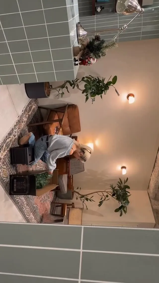 Preparing for harpers Christma...